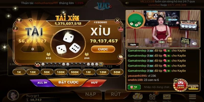 Khám phá trải nghiệm tài xỉu livestream tại 8xbet